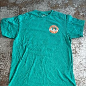 Love & Pineapples Teal Short Sleeve Tee Fall Size Small
